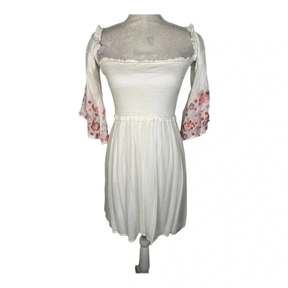 Altar’d State Off The Shoulder Crochet Dress - Picture 1 of 7